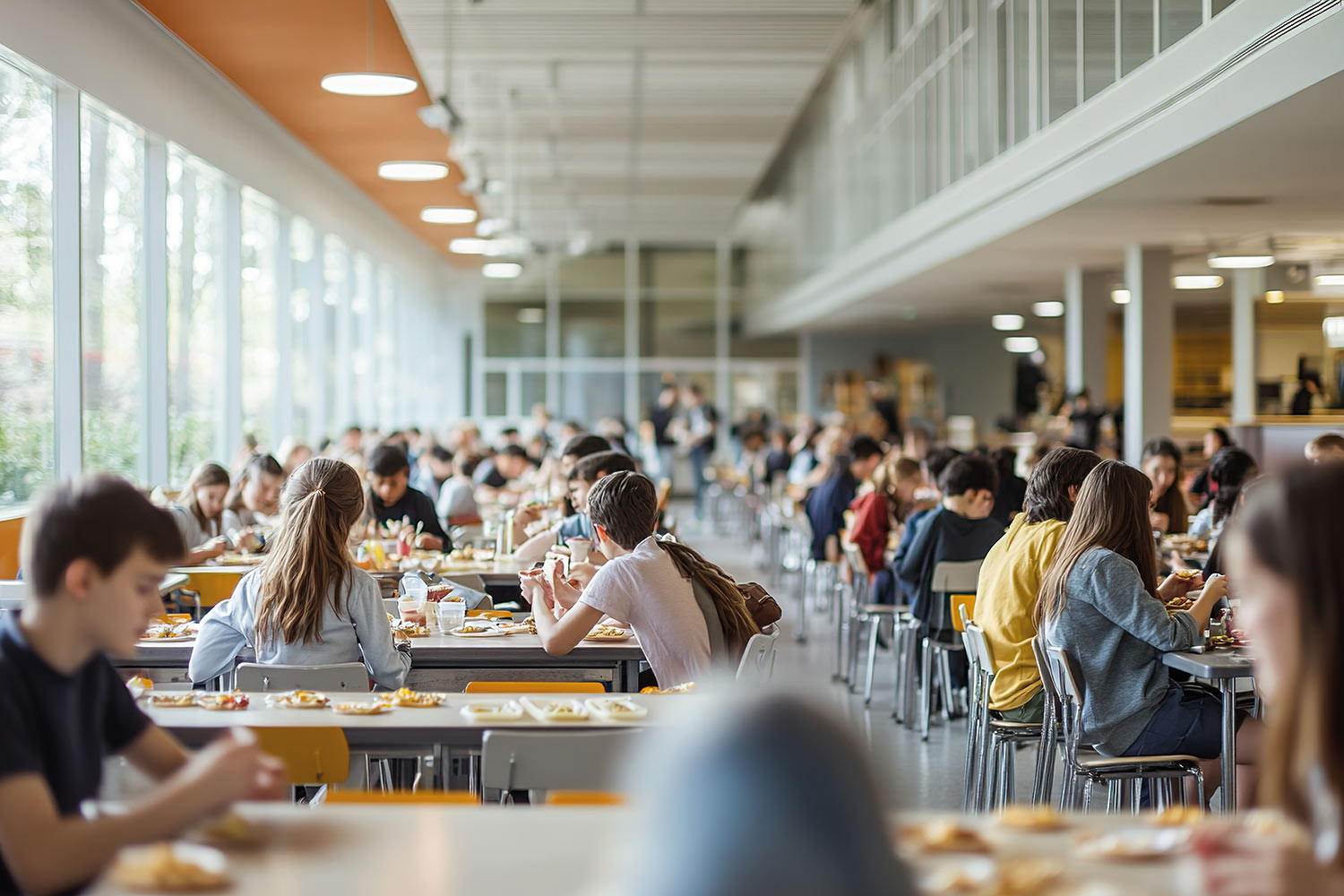 Glückliche Schüler