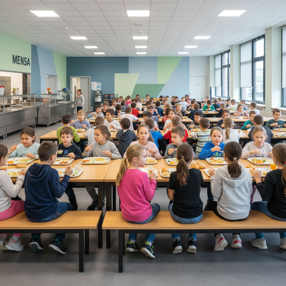 Großküchensystem für 150 Kinder