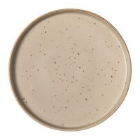KADEN RUSTIC Teller mit Rand, Dessert Ø 20 x 2,5 cm - Olive href=