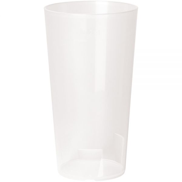 FUN Trinkbecher - 25 cl - Ø 7 x 12,5 cm - geeicht /-/ 0,25 l - PP