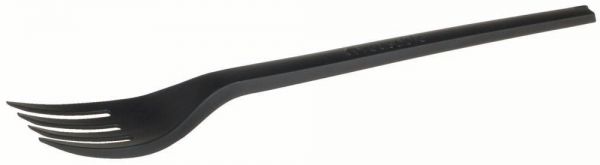 REUSABLE Gabel 16,8 cm - CPLA - Schwarz (20 x 50 Stück)