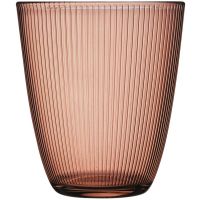CONCEPTO STRIPY Trinkglas - 31 cl - (8,6 x 9,6 cm) - Bronze href=