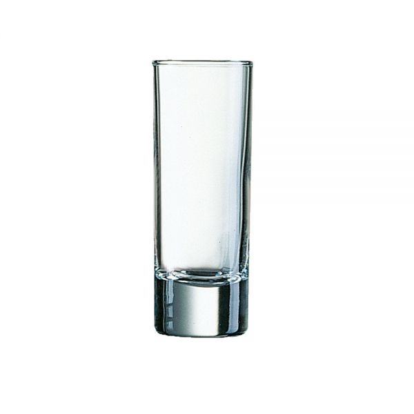 ISLANDE Schnapsglas - 6,5 cl - (Ø 3,8 x 10,5 cm) - geeicht /-/ 2 + 4 cl
