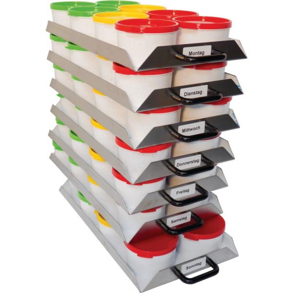 Rückstellprobensystem PRO-MAT P8 (8 Proben/Tag-7 Tage)