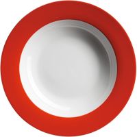 COLORIDO Teller, tief  - 28,5 cl - (Ø 21,5 x 3,5 cm) - Rot href=