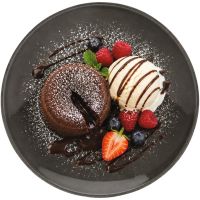 DANZIG Dessertteller - (Ø 20,5 x 2,7 cm) - Grau href=