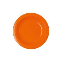 DURABEL Teller, tief  Ø  21,6 cm - Fahnenform (PBT) - orange href=