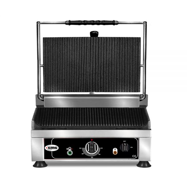 GMG Elektro-Kontaktgrill 45x27 gerillt
