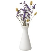 TROMBA Vase – Ø 7,5 x 14,5 cm – gerade Form – elegante Vase für Einzelblumen href=
