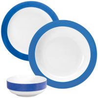 COLOURS Kinder-Gedeck-Set - Blau - 72-tlg. href=