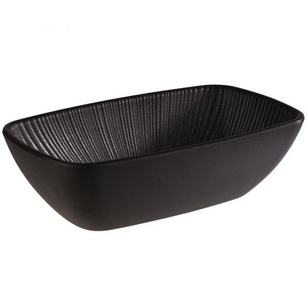 NERO Schale - 0,35 l - (GN 1/9) - Melamin - Schwarz