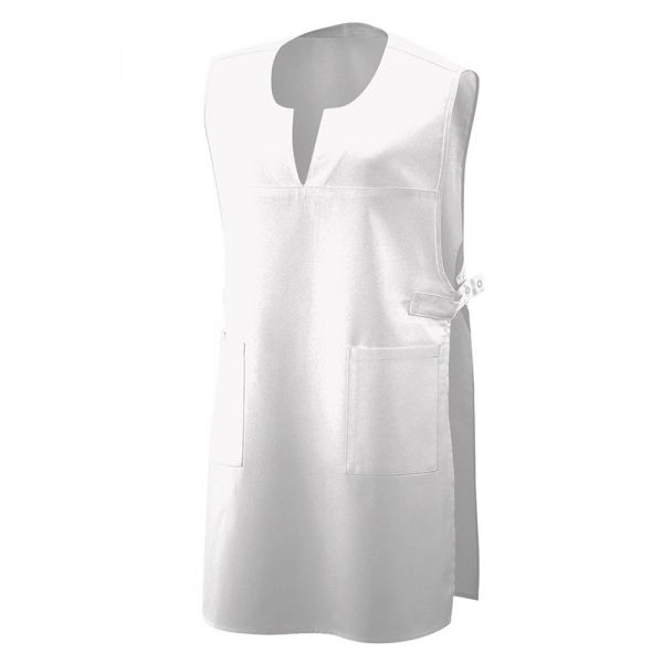Überwurfschürze (Unisex) - Weiß