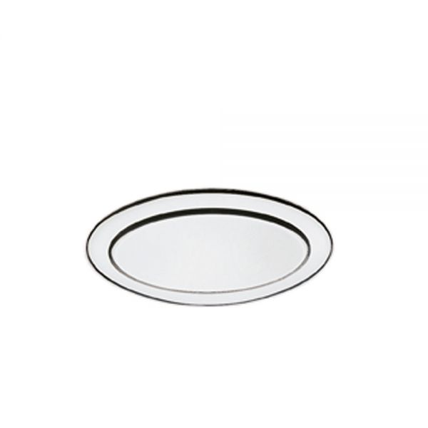 ECO LINE Edelstahl-Platte 40 x 26 cm