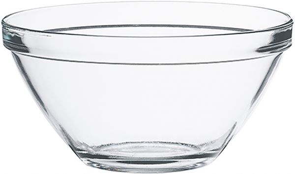 POMPEI Glasschüssel stapelbar - Ø 20 x 10 cm - 1,7 l