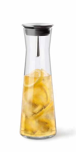INDIS Karaffe - Inhalt 1,1 l - Ø11 x 32 cm - mit Metallausgießer