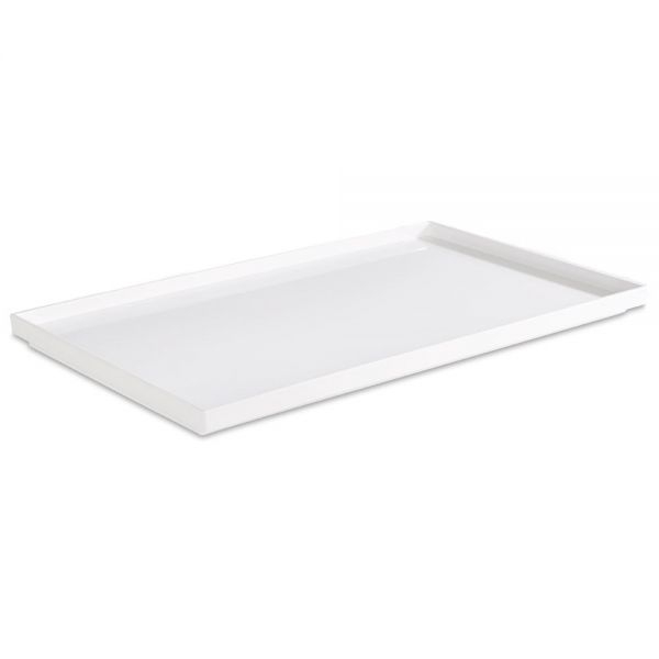 ASIA PLUS Buffettablett GN 1/1 - 53 x 32,5 x 3 cm, Melamin - Weiß