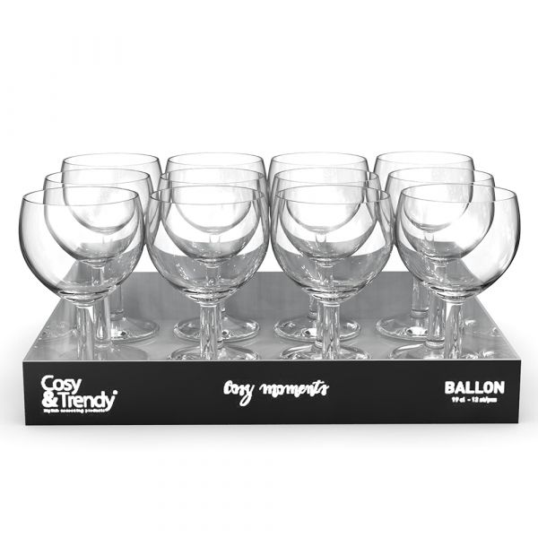 COSYY MOMENTS Ballon Weingläser - 25 cl / - (12 Stück)