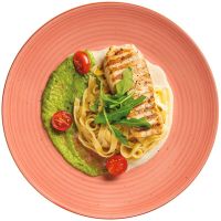 VALMERA Menüteller - (Ø 27 cm) - Lachs href=
