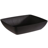 NERO Schale - 3,5 l - (GN 1/2) - Melamin - Schwarz href=