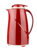 WAVE PUSH Isolierkanne 1,0 l - Dunkelrot href=