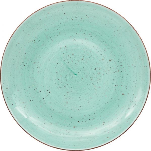 VINTAGE Coupteller Ø 21 cm - Aquamarin