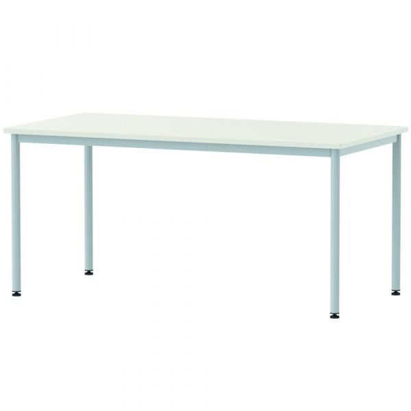 Tisch 4-Bein in Grauweiß - Tischhöhe 64 cm