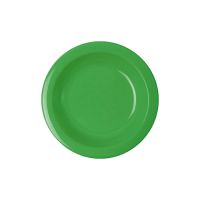 DURABEL Teller, tief  Ø  21,6 cm - Fahnenform (PBT) - grün href=