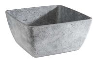 ELEMENT Schüssel 25 x 25 x 12 cm (Inhalt 3 l), Melamin - Betonoptik href=