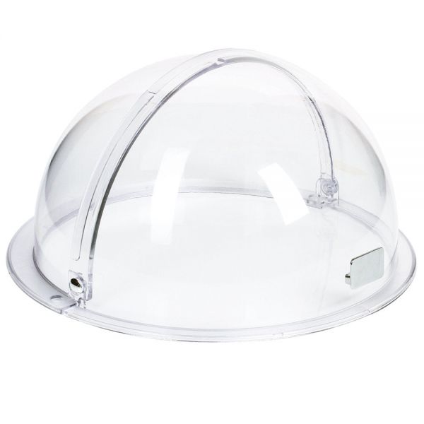FRAMES Rolltop-Haube Ø 38 x 19 cm - verchromter Griff