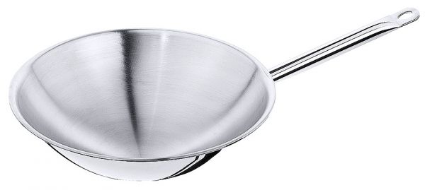 Wok Ø 36 x 9 cm - 5 l, Boden gerundet