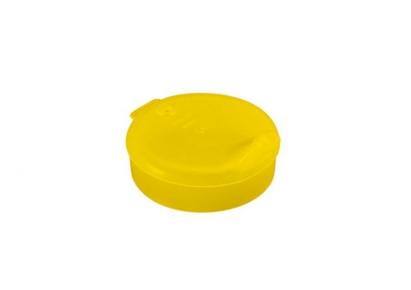 Schnabelbecher Oberteil - Ø 12 mm Durchlass - Gelb