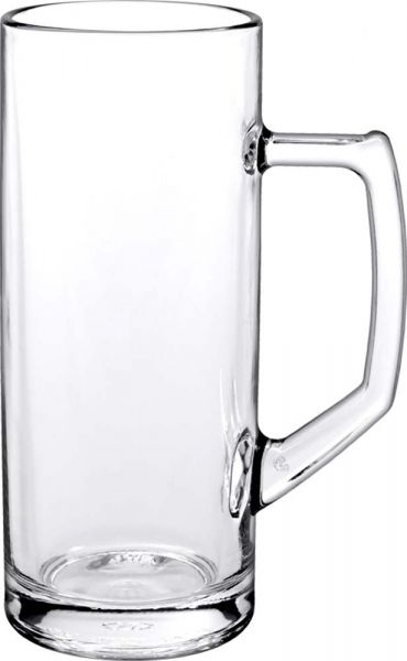 RENO Bierkrug - 37,5 cl - (Ø 6,7x 16,2 cm) - geeicht /-/ 0,3 l