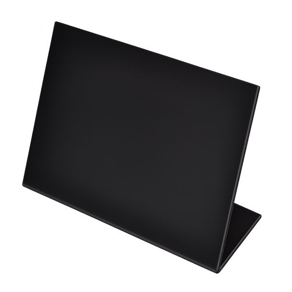 Kreidetafel L-Aufsteller DIN A8 Querformat (B x H) - 7 x 5 cm