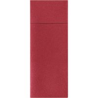 AIRLAID Bestecktasche 40 x 33 cm - 1/8-Falz (3 x 160 Stück) - Bordeaux href=