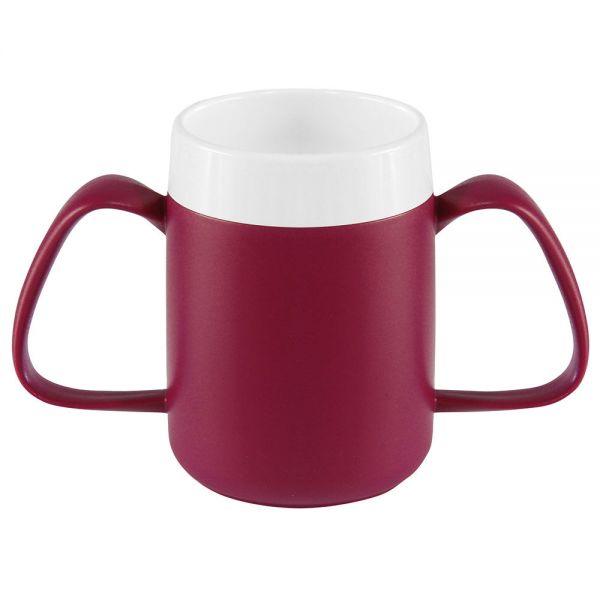 MODELL 815 - THERMO Ergobecher Vital 20 cl - Brombeer-Weiß (PP)