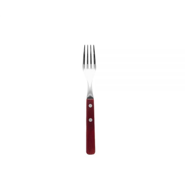 CHURRASCO Pizza-/Steakgabel - Rot - 19,5 cm