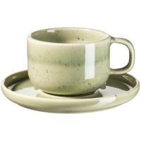 CANDY Kaffeetasse inkl. Untertasse - Grün href=