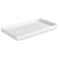 ASIA PLUS Buffettablett GN 1/3 - 32,5 x 17,6 x 3 cm, Melamin - Weiß href=