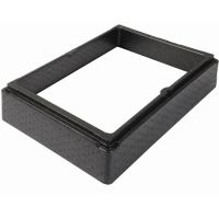 ICE-BOX Aufsatz-Rahmen 9 cm - Schwarz href=