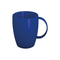 MODELL 420 Henkelbecher 320 ml - Ø 7,9 x 9,9 cm - Blau (PP) href=
