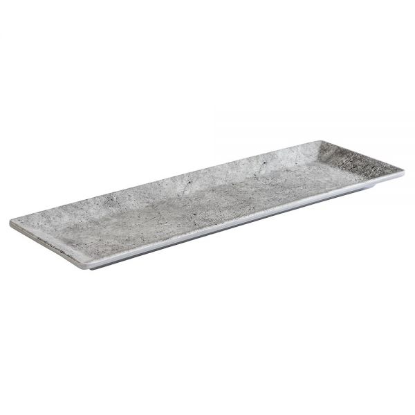 ELEMENT Tablett 31 x 10,5 x 1,5 cm, Melamin - Betonoptik