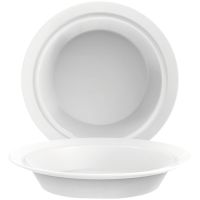 AUTONOMY Menüteller, tief - Ø 23 cm - White href=