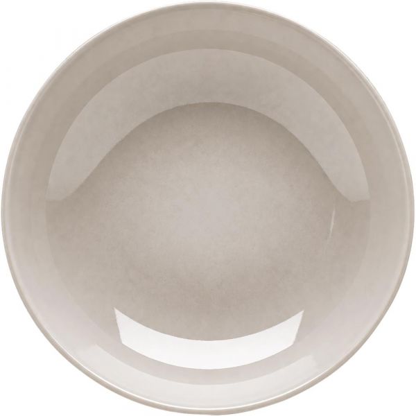 MALMÖ Teller, tief - 60 cl - (Ø 20 x 5 cm) - Taupe