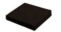 Cocktail-Serviette - 24 x 24 cm - 1/4 Falz  - 2 - lagig  -  Schwarz (200 Stk.) href=