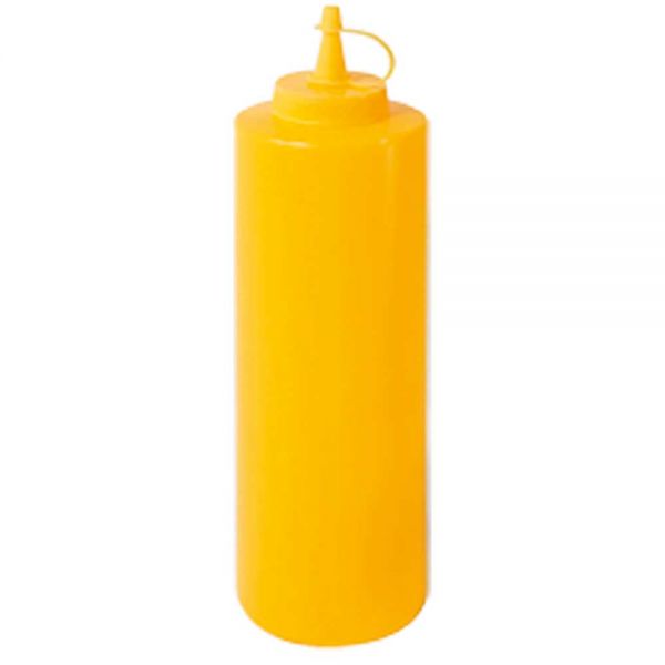 Quetschflasche 0,7 l - PE - Gelb