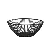 SVART Präsentationskorb Ø 20 x 8 cm - Metall- schwarz href=