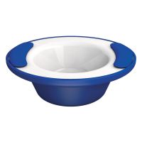 MODELL 203 - THERMO Schale 320 ml - Ø 19 x 6,4 cm - Blau-Weiß href=