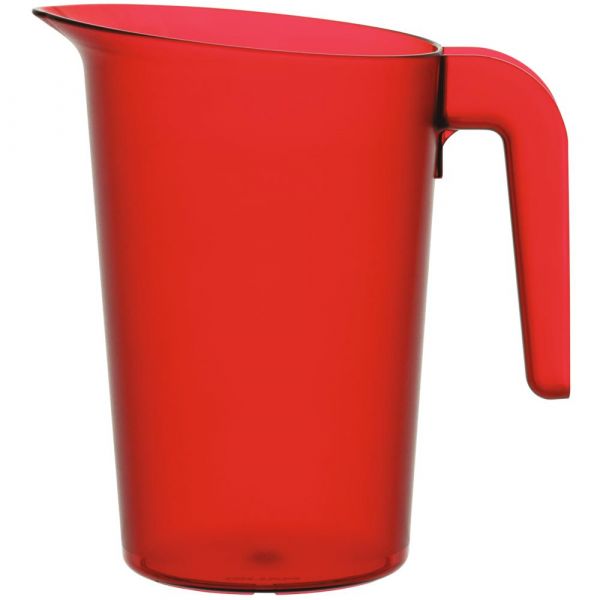 FROSTI Kunststoffkrug 1 Liter - Rot (PET-G)