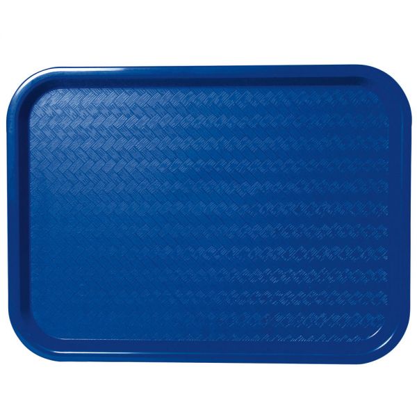 Snack-Tablett 33 x 26 cm - Blau (PP)