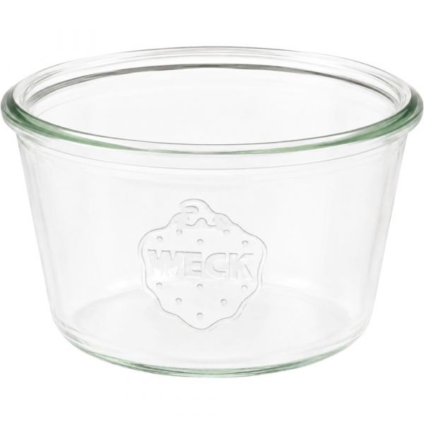WECK Glas (# 741) - 370 ml (Ø 10,8 × 6,9 cm) - Rundrand 100 mm